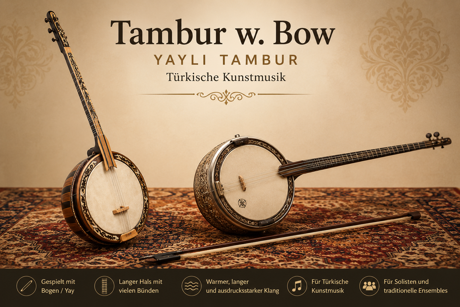 Yaylı Tambur – Tambur w. Bow category icon/image